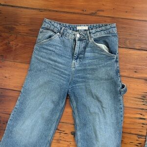 Mango Classic Denim Carpenter Jeans